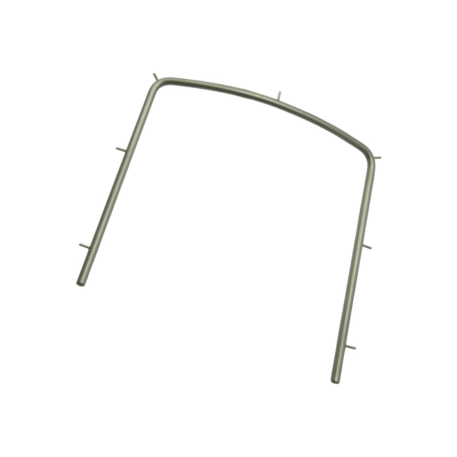 129-249 - рамка детская для наложения резиновой завесы Раббер Дам Медента, нержавеющая сталь, 11х10.5 см | Medenta Instruments Co. (Пакистан)