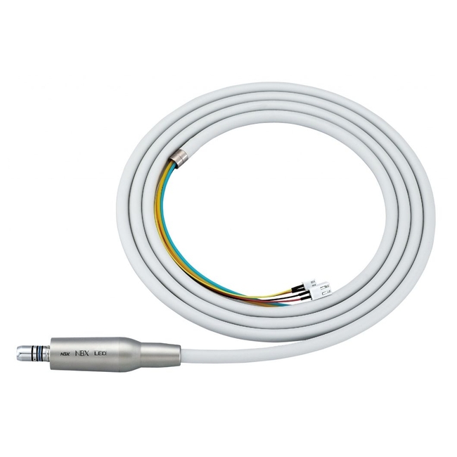 NBX MCB - щеточный электрический микромотор с оптикой, с тубингом, подключение NBX CDB | NSK Nakanishi (Япония)