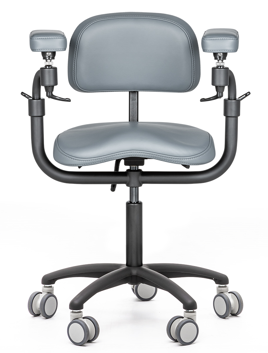 Стул микроскописта Mercury Elite Comfort Black, HX001-32