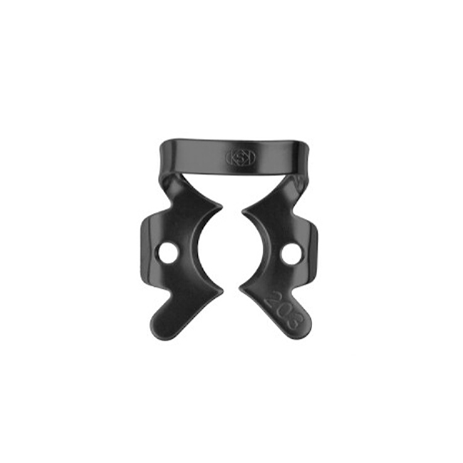 Кламмер для раббердама №203 Black с черным оксидным покрытием | Dentech Corporation (Япония)