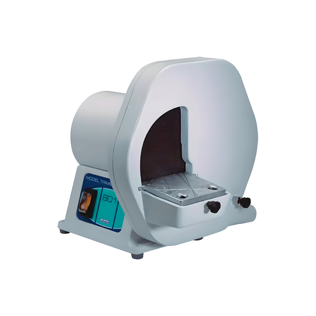 Trimmer 801 - триммер зуботехнический для обрезки гипсовых моделей 801 (корундовый диск), с системой охлаждения | Silfradent (Италия)