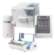 Комплект Romax: автоклав YS22L (22 л) + дистиллятор Z500 (4 л) + запечатывающее устройство SEAL F300A + аппарат для смазки и чистки наконечников LUB-900B