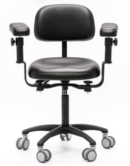 Стул микроскописта Mercury STANDART Black, HX001-36